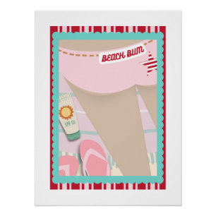 Poster Beach Bum Border 3