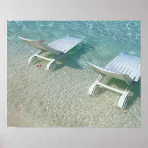 Póster Beach Chair