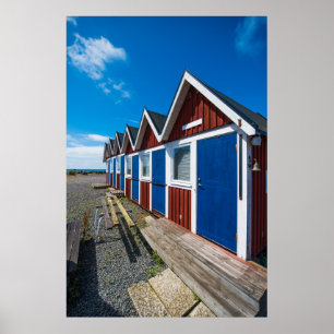 Póster Beach Huts 3
