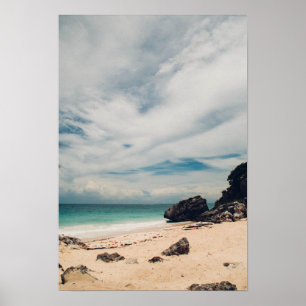 Póster Beach In Tulum, Mexico