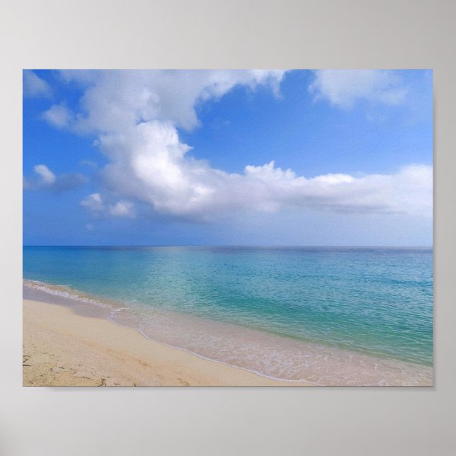 Póster Beach Ocean Sea Photo 200 (Frente)