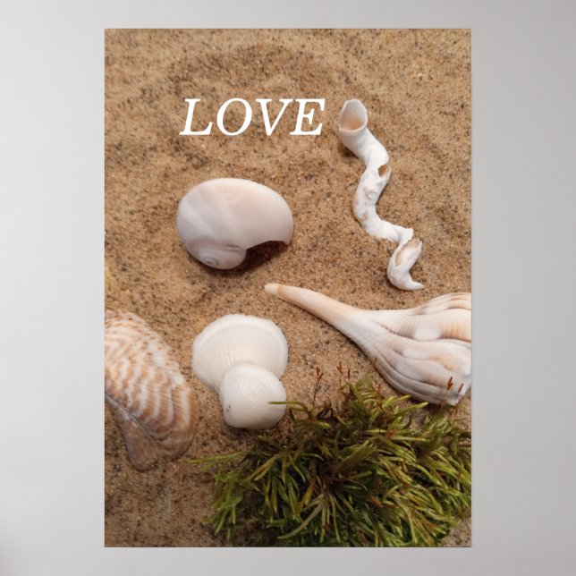 Póster Beach Poster: Love (Frente)