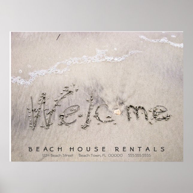 Póster Beach Rentals (Frente)