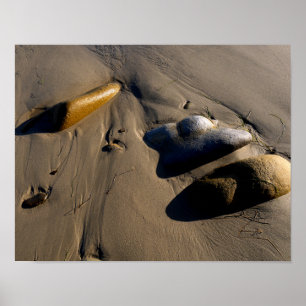 Póster Beach/Sand/Stones/Rocks/Pebbles