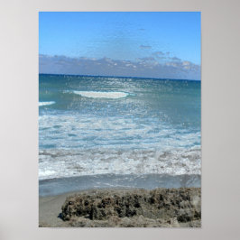 Póster Beach Scene Poster