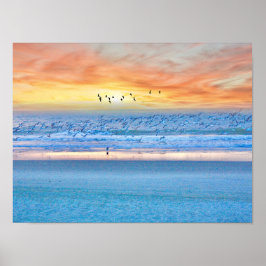 Póster Beach Sunrise