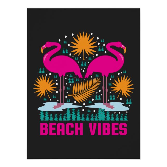 Póster Beach Vibes  (Anverso)