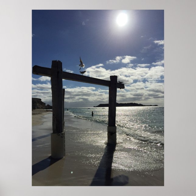 Póster Beach Western Australia (Frente)