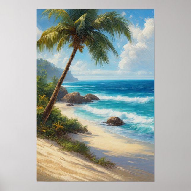 Póster Beachside Bliss (Frente)