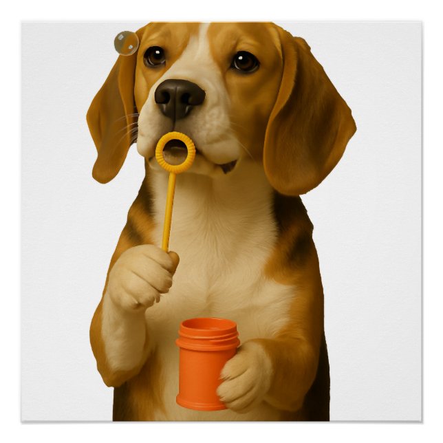 Póster Beagle           (Anverso)