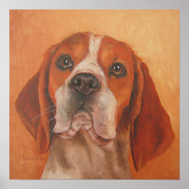 Póster Beagle Poster (Frente)