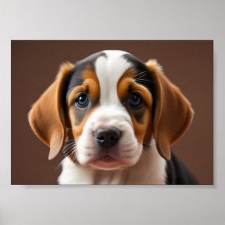 Póster Beagle Puppy