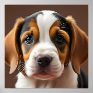 Póster Beagle Puppy