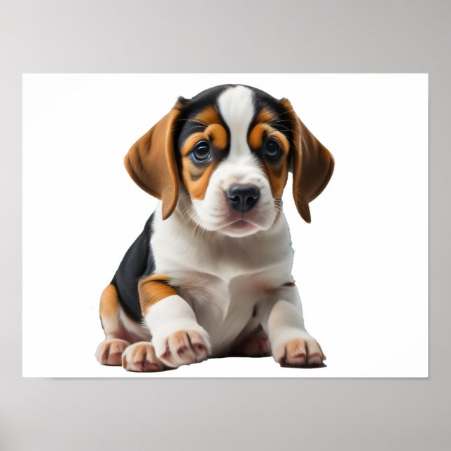 Póster Beagle Puppy (Frente)