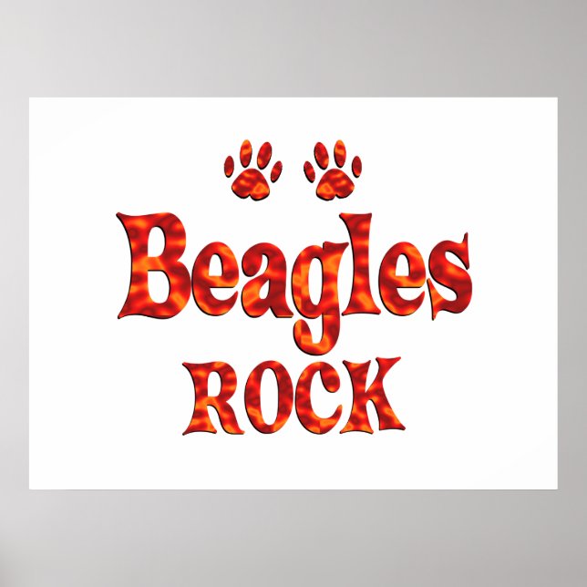Póster Beagles Rock (Frente)