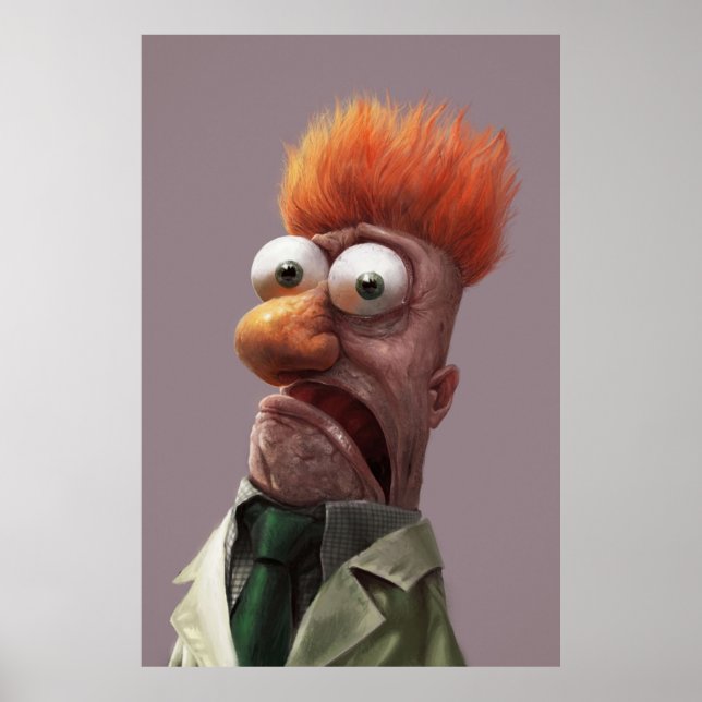 Póster Beaker (Frente)