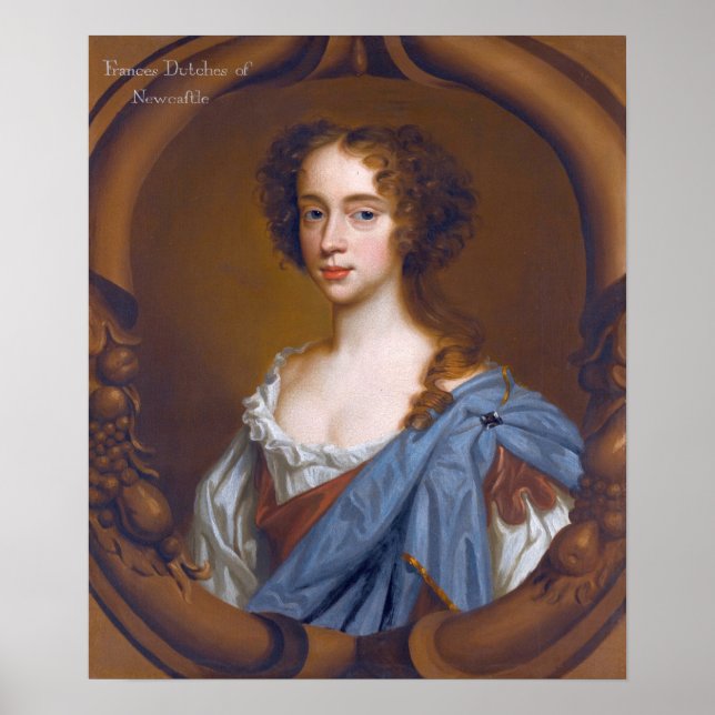 Póster Beale - Frances Pierrepont Duchess De Newcastle (Frente)