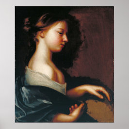 Póster Beale - Retrato De Un Joven Chica