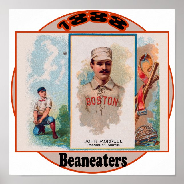 Póster Beaneaters de Boston (Frente)