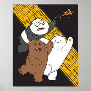 Póster Bear Bears - Última Pieza De Pizza