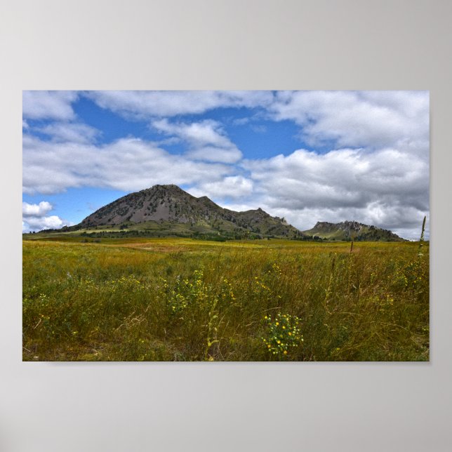Póster Bear Butte, Dakota del Sur (Frente)