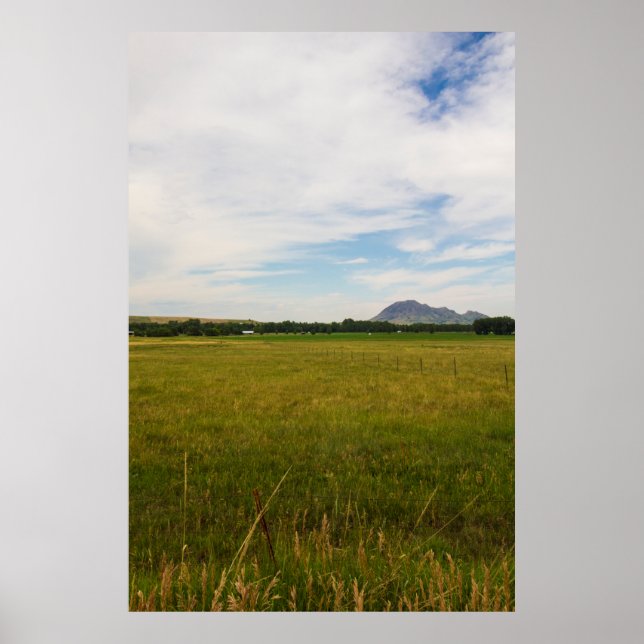 Póster Bear Butte, Dakota del Sur (Frente)
