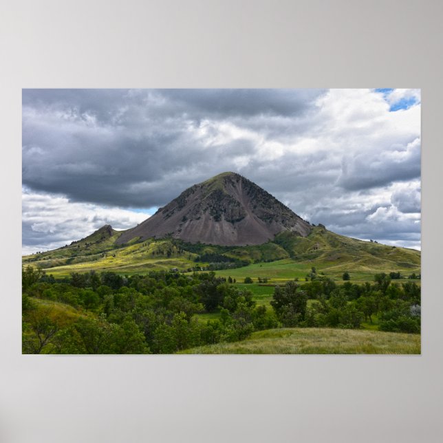 Póster Bear Butte, Dakota del Sur (Frente)