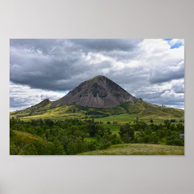 Póster Bear Butte, Dakota del Sur (Frente)
