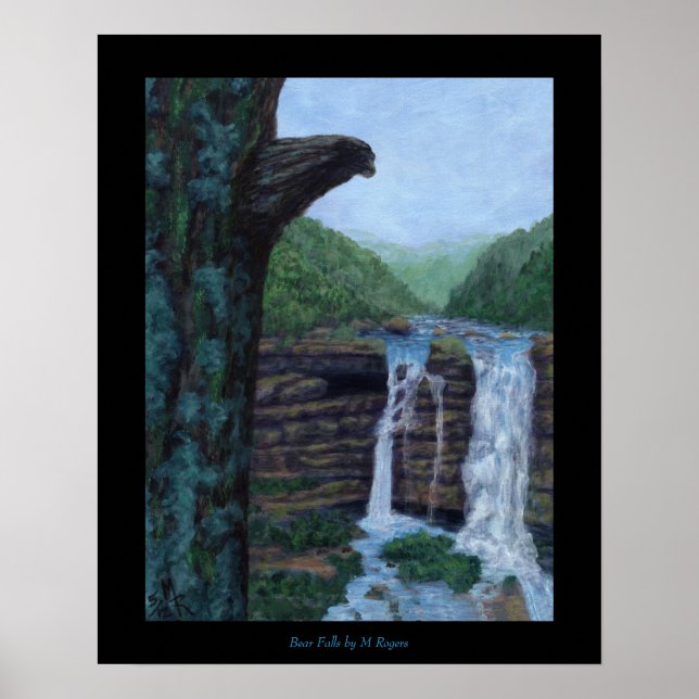 Póster Bear Falls Art Print (Frente)