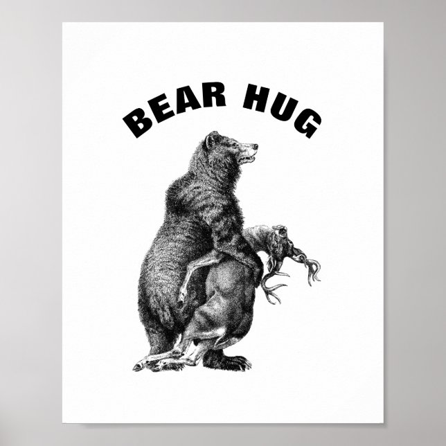 Póster Bear Hug (Frente)