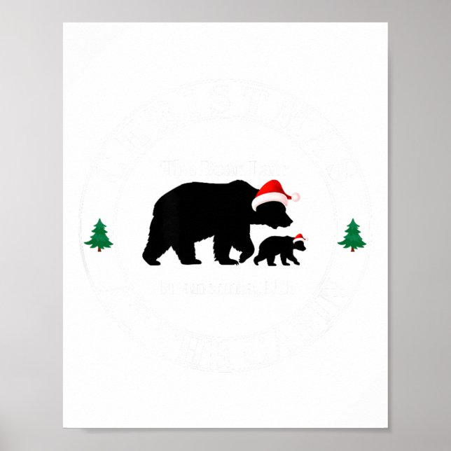 Póster Bear Lair New Hampshire Christmas  (Frente)