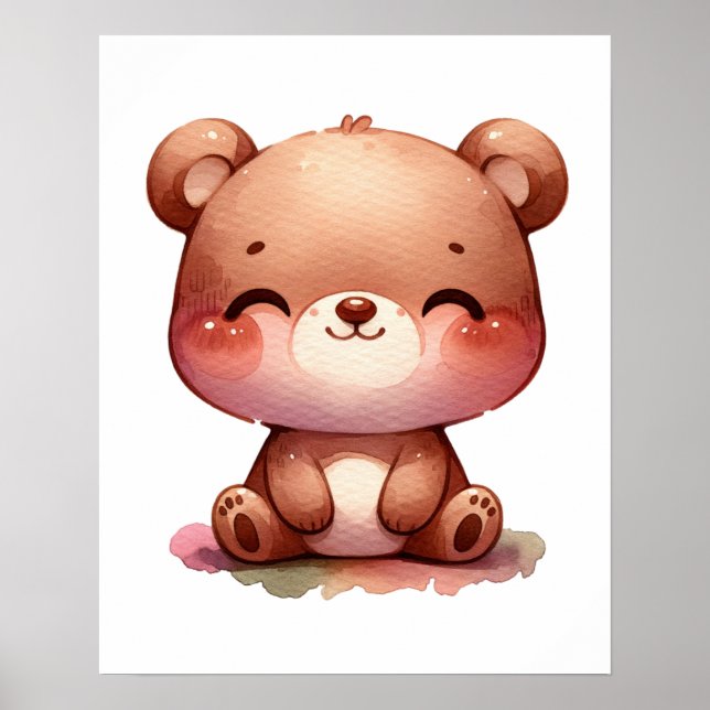 Póster Bear Nursery Art (Frente)