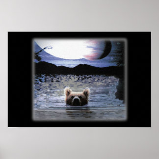Póster Bear Planet