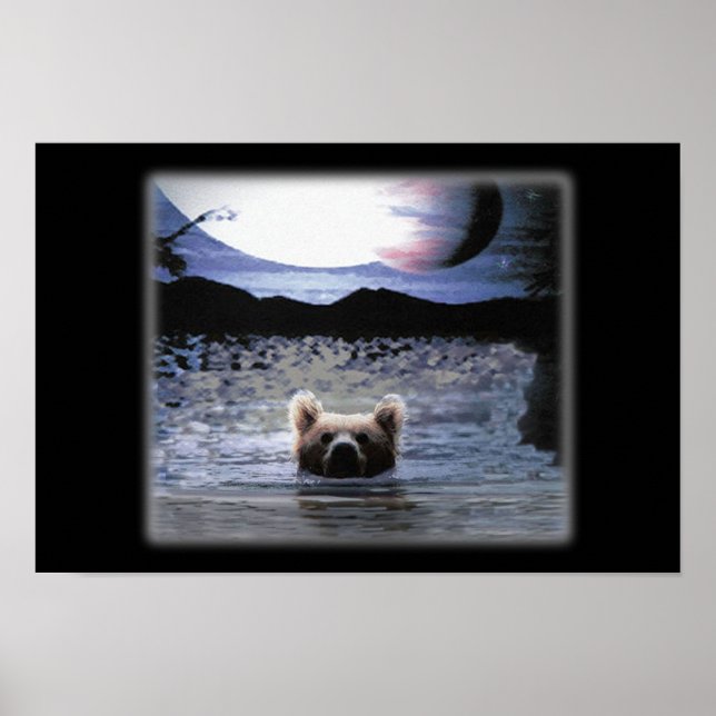 Póster Bear Planet (Frente)