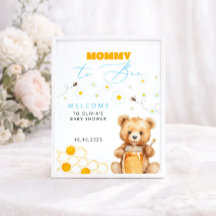 Bear y Chica de miel, Bienvenida a Boy Baby Shower