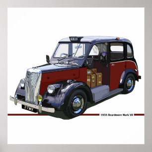 Póster Beardmore MkII Taxi