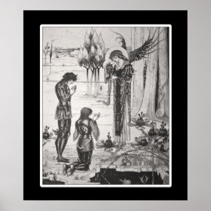 Póster Beardsley King Arthur Poster