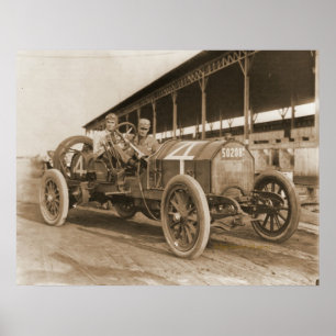 Póster Beardsley y Coote en el Racer de Simplex