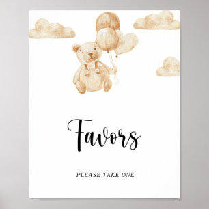 Póster Bearly está en camino \ Favors Poster