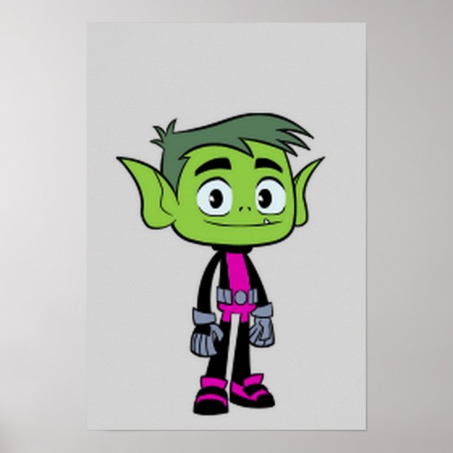 Póster Beast Boy (Frente)