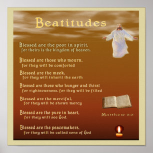 Póster Beatitudes
