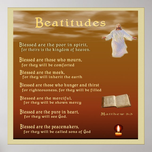 Póster Beatitudes Poster (Frente)