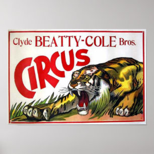 Póster Beatty Cole Circus