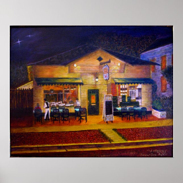 Póster Beau-Gro aglow (Beaufort Grocery) (Frente)