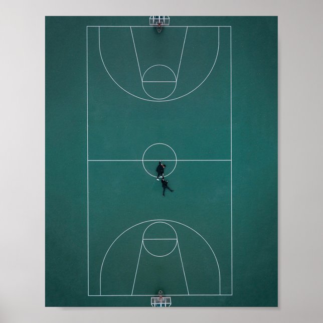 Póster Beautiful Basketball Design (Frente)