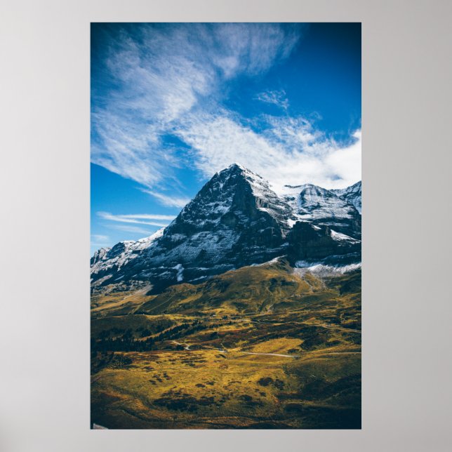 Póster Beautiful Eiger North Wall Grindelwald (Frente)