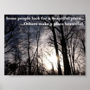 Póster Beautiful poster