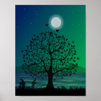 Póster Beautiful Tree of Life Poster
