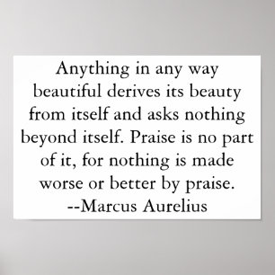 Póster Beauty and Praise Poster