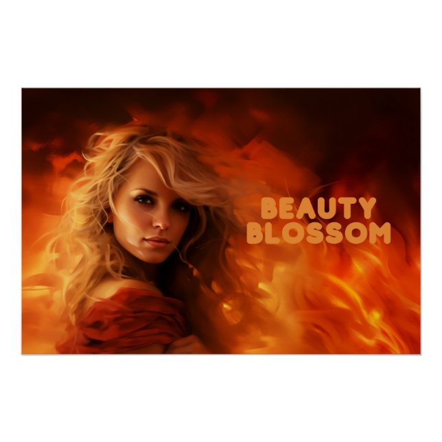 Poster Beauty Blossom (Anverso)